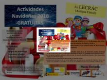 Imagen La Concejalía de Familia organiza una serie de eventos totalmente gratuitos, destacando el programa de Navidad, que abre el plazo de presentación de solicitudes el día 29 