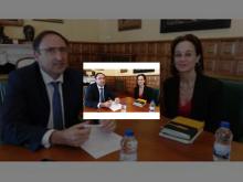 Imagen El fomento del emprendimiento y la puesta en contacto de empresas y estudiantes para favorecer la inserción laboral de estos últimos son los principales objetivos comunes en los que trabajarán Ayuntamiento y Universidad de Valladolid