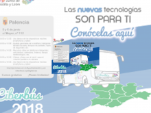 Imagen ​Los palentinos que quieran formarse en nuevas tecnologías podrán hacerlo gratuitamente los días 5 y 6 de junio en el Ciberbús de CyL Digital que se ubicará en la Calle Mayor