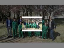 Imagen El Parque Isla Dos Aguas servirá de aula para que siete jóvenes con discapacidad pongan en práctica la formación adquirida en Jardinería gracias a la colaboración de Ayuntamiento y Fundación San Cebrián