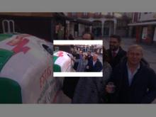 Imagen Ayuntamiento y Ecovidrio colaboran con AECC a través de la campaña ‘Navidades sostenibles y solidarias’