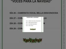 Imagen El Ayuntamiento organiza en la iglesia de San Miguel una nueva edición del ciclo musical 'Voces para la Navidad' entre los días 26 y 29 de diciembre