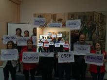 Imagen Ayuntamiento y Cruz Roja promueven el programa de actividades 'Ni una mano más' dirigido a sensibilizar a la sociedad contra la violencia de género