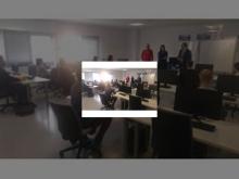 Imagen El Alcalde instó a los jóvenes que integran el programa Foroemple@ a aprovechar esta oportunidad formativa en un ámbito con tantas oportunidades como el de las TIC