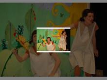 Imagen Los bebés, protagonistas del espectáculo ‘Patim, Patam, Patom’