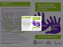 Imagen Ayuntamiento y Diputación vuelven a unir fuerzas para mostrar su repulsa a la  Violencia de Género