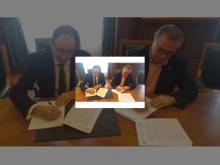 Imagen El Ayuntamiento firma un convenio de colaboración con la Hermandad de Cofradías para la realización del IV Encuentro Nacional de Jóvenes Cofrades