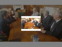 Imagen El gobernador del distrito 2201​ del Rotary Internacional, Antonio Quesada, visitó el Ayuntamiento esta mañana