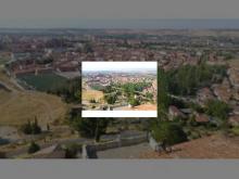 Imagen Palentinos y visitantes podrán disfrutar de las vistas de la ciudad desde los pies del Cristo del Otero gracias a la instalación de una plataforma temporal