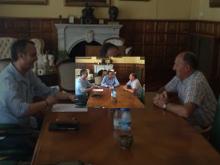 Imagen El Alcalde traslada al presidente de Asdopa el compromiso del Ayuntamiento de intensificar el apoyo institucional al colectivo