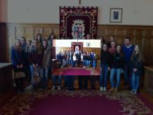 Imagen Estudiantes de la localidad alemana de Nuremberg visitan el Ayuntamiento capitalino