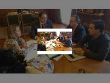 Imagen Ayuntamiento y Hermandad de Cofradías van de la mano en la organización del IV Encuentro Nacional de Jóvenes Cofrades