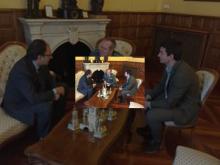 Imagen El Alcalde recibe al jefe de la Comandancia de la Guardia Civil de Palencia y le desea "el mayor éxito" en su nuevo cargo  