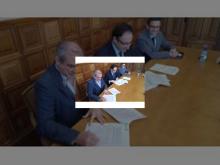 Imagen Ayuntamiento y Quesos Cerrato Palencia Baloncesto sellan su convenio de colaboración para la promoción del deporte base durante la temporada 2015/2016