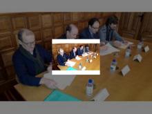 Imagen Ayuntamiento, CPOE, CCOO y UGT acuerdan la creación del primer Consejo de