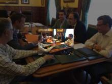 Imagen Equipo de Gobierno y Ciudadanos repasan el estado de los proyectos incluidos dentro del Pacto de Investidura