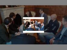 Imagen El Alcalde recibió a la Subcampeona de la Copa de España de squash Sub-17