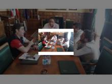 Imagen El Alcalde compromete el mantenimiento de la subvención al Club Deportivo Palencia para la próxima temporada