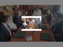 Imagen Ayuntamiento y Diputación acuerdan prestar colaboración a Nammo para la celebración del LXXV Aniversario de la Fábrica de Armas