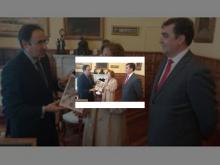 Imagen Alfonso Polanco se comprometió a participar en la XXXVI Marcha Aspanis que tendrá lugar el próximo 9 de mayo