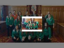 Imagen Alfonso Polanco deseó suerte a los equipos cadete y juvenil del Balonmano Palencia Femenino en la fase previa del Campeonato de España