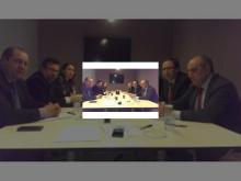 Imagen Ayuntamiento y Diputación avanzan con RENFE las nuevas propuestas de desarrollo turístico y económico  que ofrece la llegada del AVE a Palencia