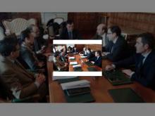 Imagen El nuevo presidente de la Confederación Hidrográfica del Duero visitó el Ayuntamiento de Palencia