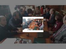 Imagen El Alcalde de Palencia recibió a la nueva directiva de la CPOE