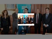 Imagen El Ayuntamiento firma con el Banco Sabadell el crédito que restaba del primer expediente de revisión de intereses por valor de 12 millones de euros