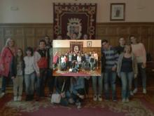 Imagen Estudiantes italianos de intercambio en el  Victorio Macho en el Ayuntamiento