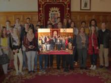 Imagen El Alcalde recibió a un grupo de alumnos del Stedelijk College de Eindhoven