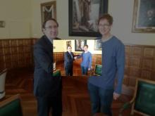 Imagen Alcalde y presidente de FAVPA acuerdan que sea la federación la que gestione la información relativa a las respectivas asociaciones de vecinos