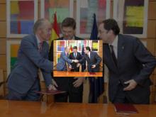 Imagen El Ayuntamiento de Palencia asume la gestión del párking de la Estación Pequeña tras suscribir un contrato de arrendamiento con Adif