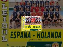 Imagen El Marta Domínguez acoge el próximo día 5 de marzo un partido de voleibol a beneficio de AMIDECON entre España y Holanda Sub-20