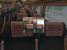 Imagen La imagen de la Catedral ya luce en 83.000 asientos de los trenes de la red nacional gracias al acuerdo de la Concejalia de Turismo y RENFE