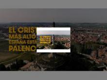 Imagen El Cristo del Otero protagoniza una impactante campaña publicitaria en las pantallas gigantes de la madrileña Plaza de Callao