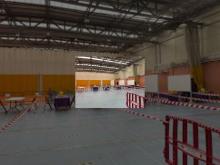 Imagen La Consejería de Sanidad traslada el punto de vacunación masiva desde el Centro de Salud de La Puebla al Pabellón Municipal de Campos Góticos a partir del 8 de abril