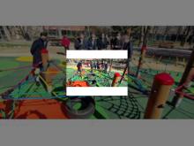 Imagen La Huerta de Guadián luce ya su nueva zona infantil en la que el Ayuntamiento, en colaboración con la Junta de Castilla y León, ha invertido 200.000 euros