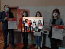 Imagen La Concejalía de Servicios Sociales colabora con el Comité Antisida de Palencia en la difusión de la campaña de sensibilización #Hoymásquenunca para prevenir los contagios por VIH en la celebración del Día Internacional del SIDA