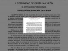 Imagen La Junta de Castilla y León adopta nuevas medidas restrictivas para frenar el número de contagios por COVID-19 que suponen el cierre de los establecimientos hosteleros, centros deportivos y grandes espacios comerciales