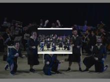 Imagen El circo y la música se suben al Teatro Principal de Palencia con ‘Orquesta de Malabares’