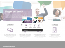 Imagen La empresa encargada del desarrollo del DIGIPAL ha presentado hoy a los grupos municipales la nueva herramienta de Participación Ciudadana que se va a implementar en la página web 