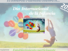 Imagen El comercio palentino también quiere sumarse a la celebración del Día Universal de la Infancia el próximo miércoles día 20